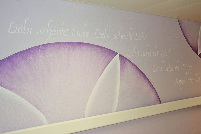 Wandgestaltung Kantonsspital Uri, Altdorf